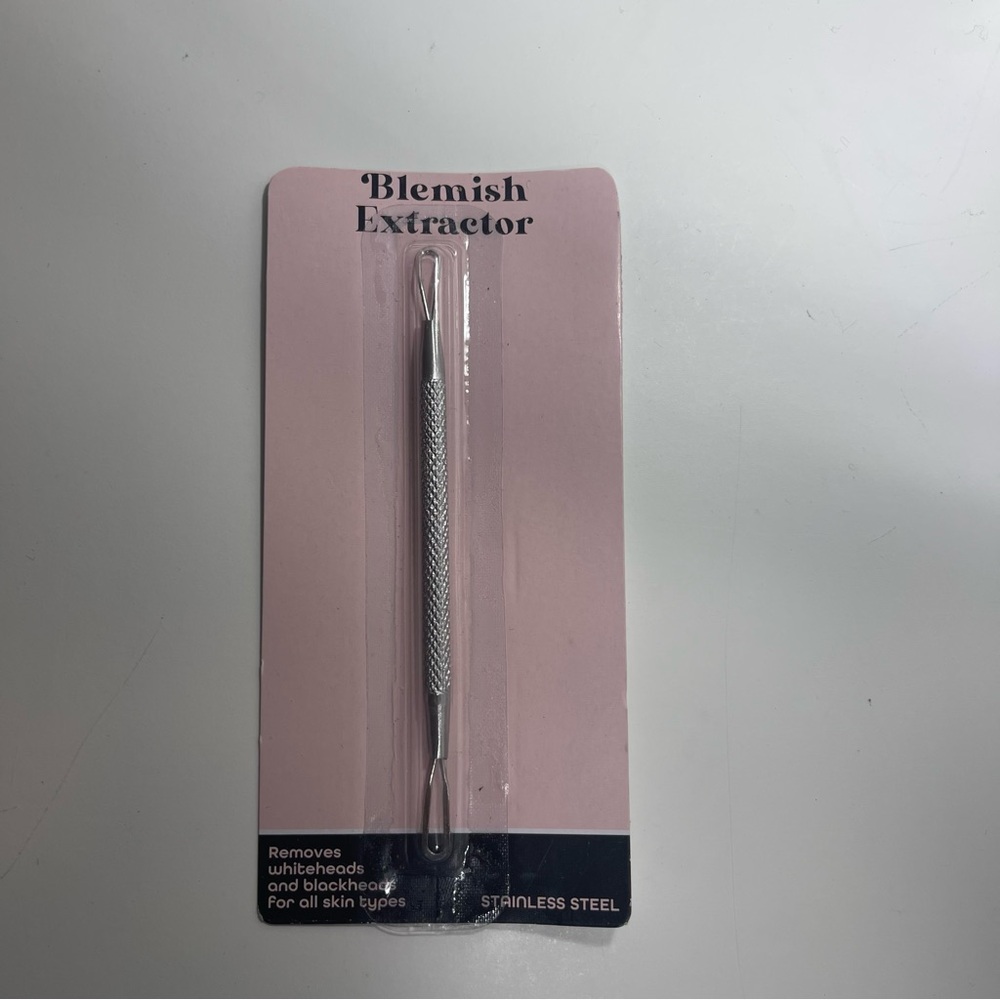 Stainless Steel Blemish Extractor - Silver
